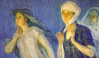 Henry Osawa Tanner’s “The Three Marys,” 1910. Photo: Fisk University Galleries, Nashville, Tennessee