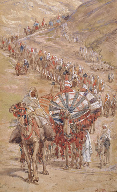 The Caravan of Abram, Abraham and Lot in the Bible