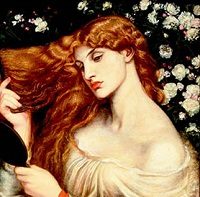 Lady Lilith by Rossetti (1866). Public Domain