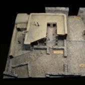 Model of typical Pillared House