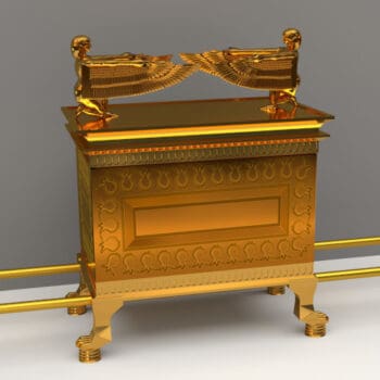 Reconstruction of the Ark of the Covenant. Credit: © David A. Falk