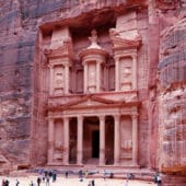 Petra’s famous Khazneh. Courtesy Nathan Steinmeyer, BAS