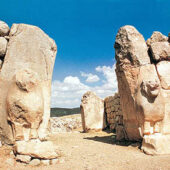 The Lion Gate—named for the stone lions on either side of the entrance. Photo: Sonia Halliday Photographs/Photo by Jane Taylor