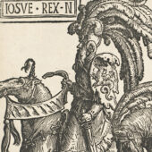 Lucas van Leyden, Joshua, David, Judas Maccabees, 1515/1517, woodcut, Rosenwald Collection, 1943.3.5706