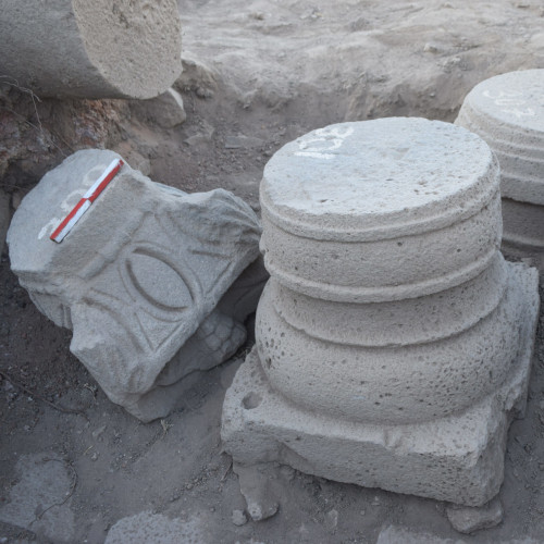 Byzantine synagogue uncovered in Golan Byzantine synagogue uncovered in Golan