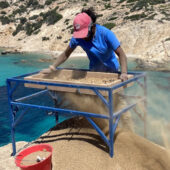 Nimesh Fonseka sifting through the past in the Cyclades.